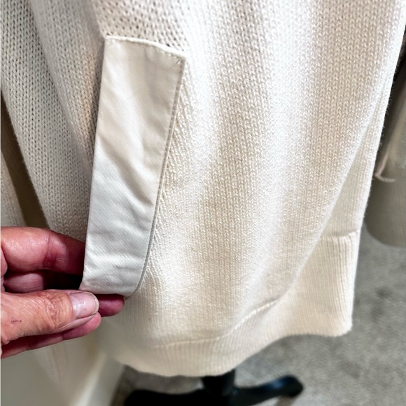 TALBOTS Thermolite® Modern Fair Isle Snap Front Sweater Jacket NWT Sz XL - Picture 4 of 12